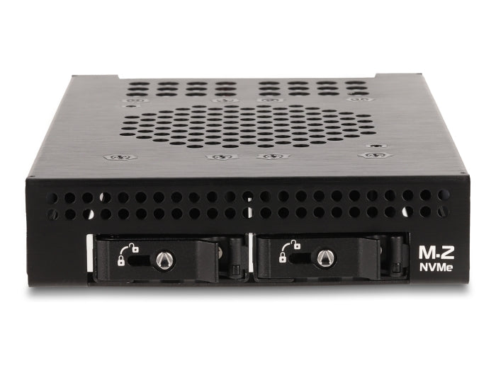 Delock 3.5″ Mobile Rack for 2 x M.2 NVMe SSD with OcuLink SFF-8612 connector - delock.israel