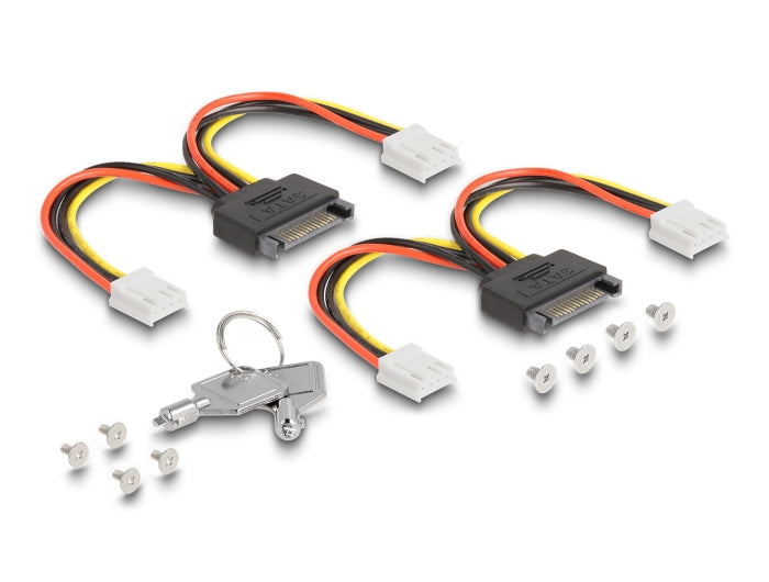 Delock 3.5″ Mobile Rack for 4 x M.2 NVMe SSD with OcuLink SFF-8612 connector - delock.israel