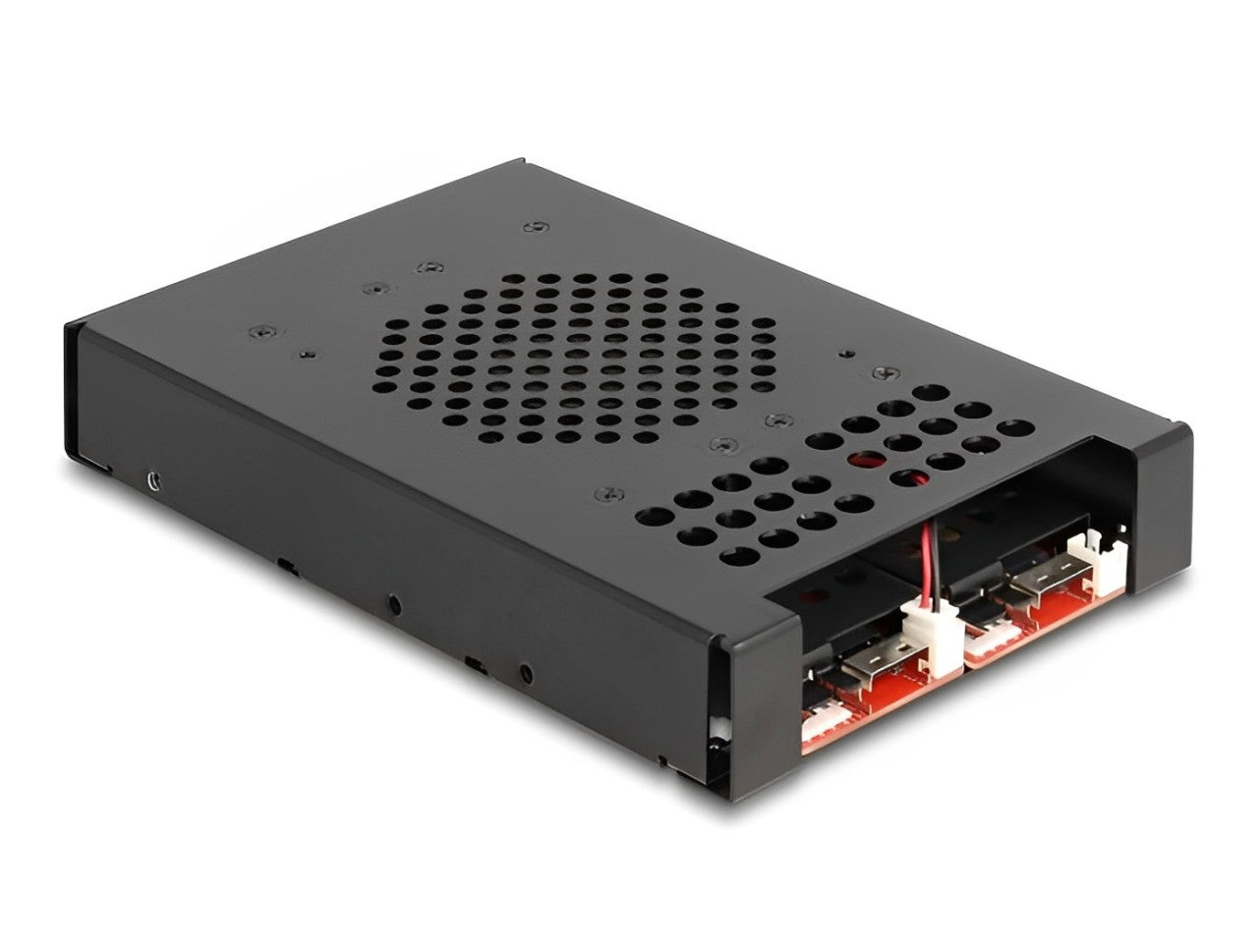 Delock 3.5″ Mobile Rack for 2 x M.2 NVMe SSD with Slim SAS SFF-8654 connector - delock.israel