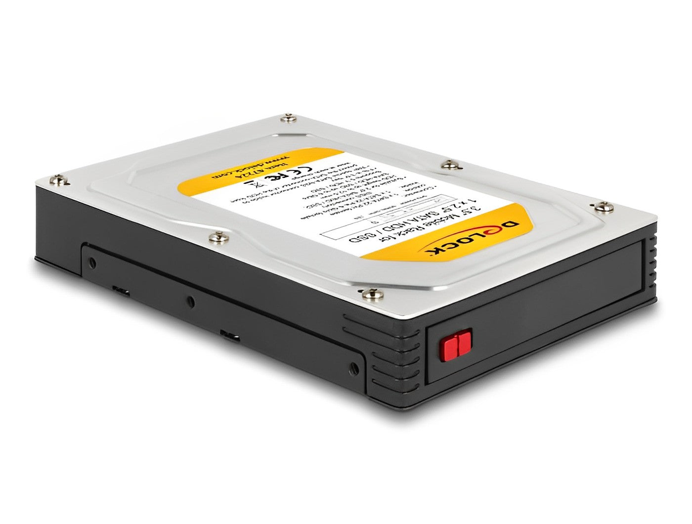 מגירה נשלפת 3.5″ עבור כונן דיסק 2.5″ SATA HDD/SSD דגם 47224 - delock.israel