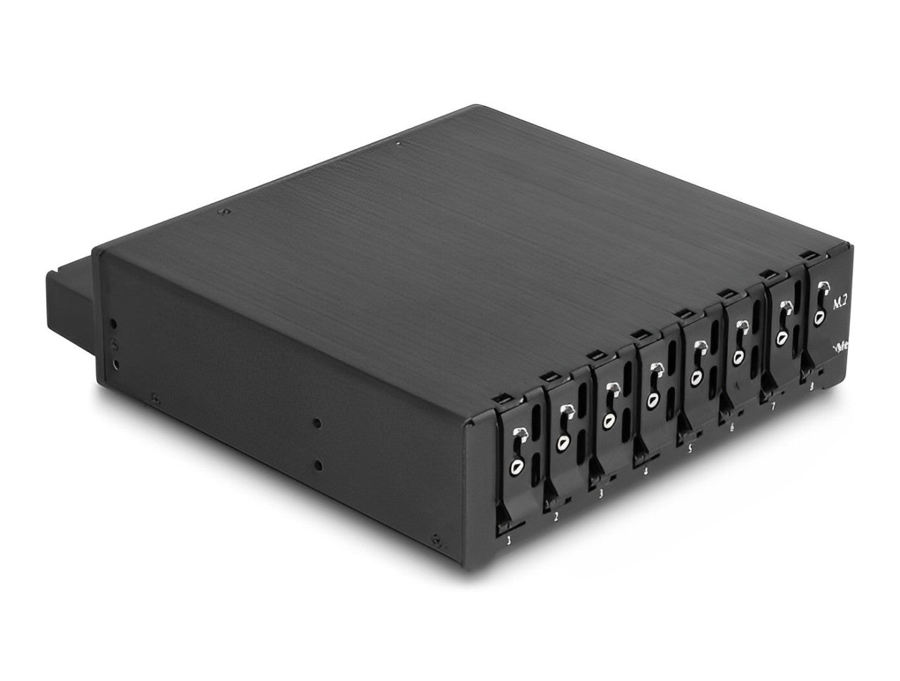 Delock 5.25″ Mobile Rack for 8 x M.2 NVMe SSD with Slim SAS SFF-8654 connector - delock.israel