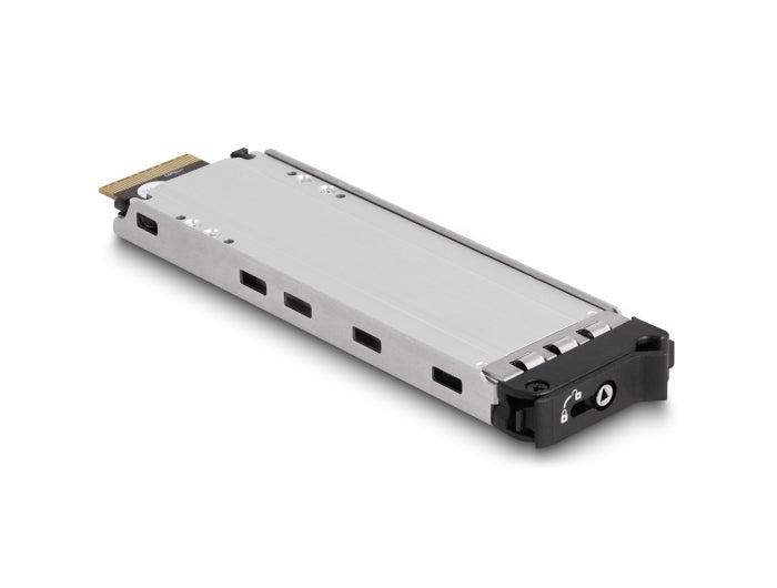 Delock 5.25″ Mobile Rack for 8 x M.2 NVMe SSD with Slim SAS SFF-8654 connector - delock.israel