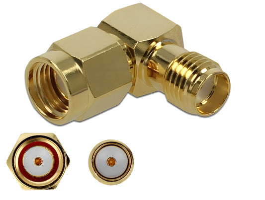 מתאם לכבל האנטנה מבית Delock גרמניה מתאים לחיבור רכיבים בתחום טכנולוגיית תדרי רדיו