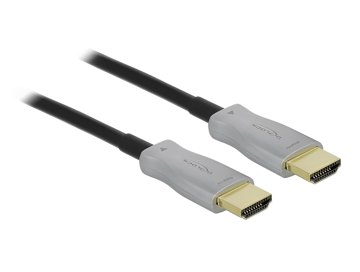 כבל אקטיבי אופטי HDMI 4K מבית DELOCK גרמניה מספק שידור אולטרה-מהיר ואיכותי של וידאו ואודיו ברזולוציה גבוהה של 4K @ 60Hz