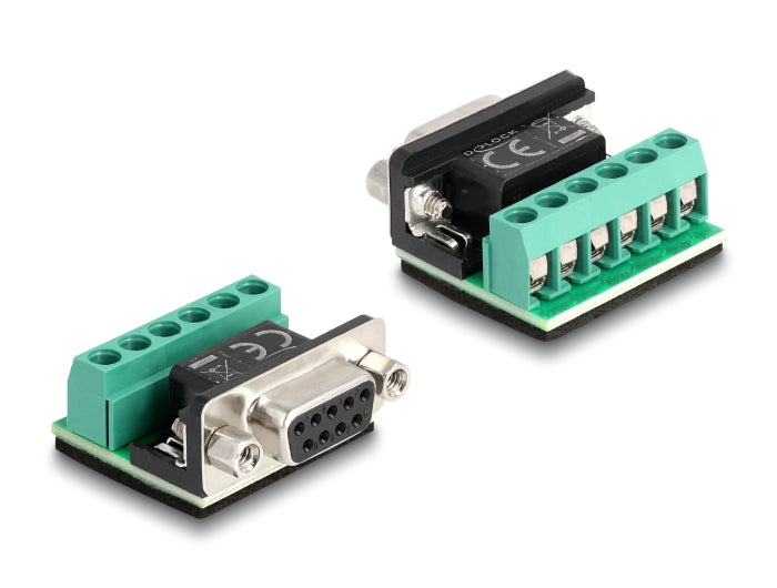 Delock Adapter USB Type-C™ to 1 x Serial RS-422/485 male with 6 pin terminal block 5 V
 - delock.israel