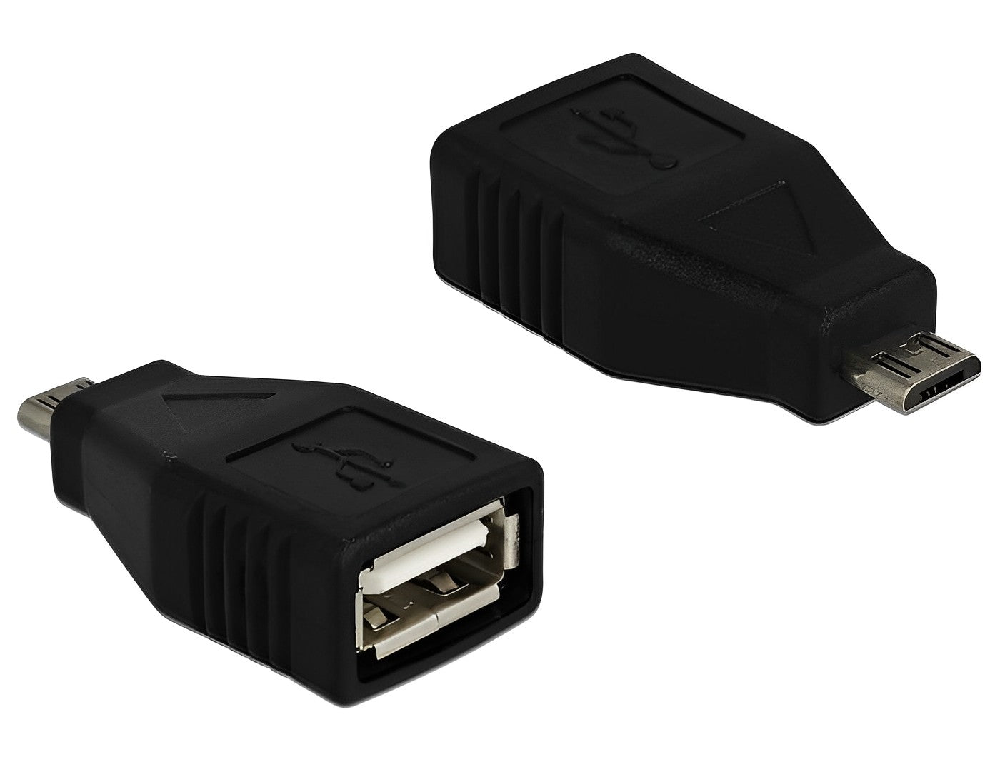 מתאם USB 2.0 תקע מיקרו USB-B 2.0 לשקע USB-A - delock.israel