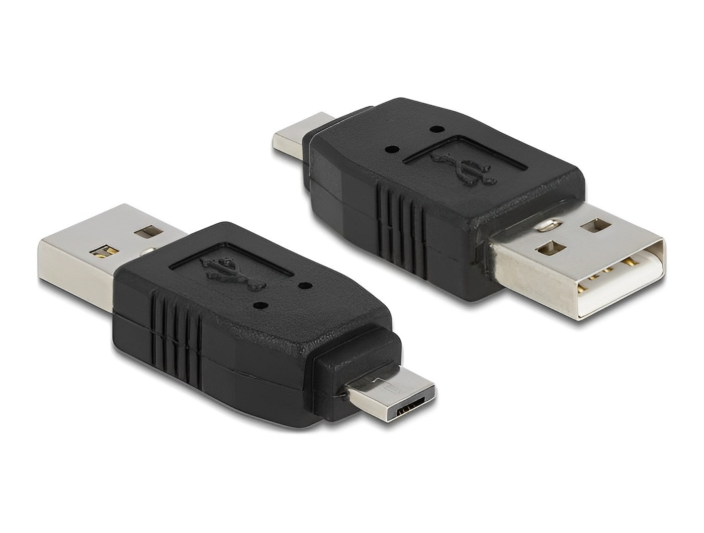 מתאם USB 2.0 תקע מיקרו USB-A לתקע USB-A - delock.israel