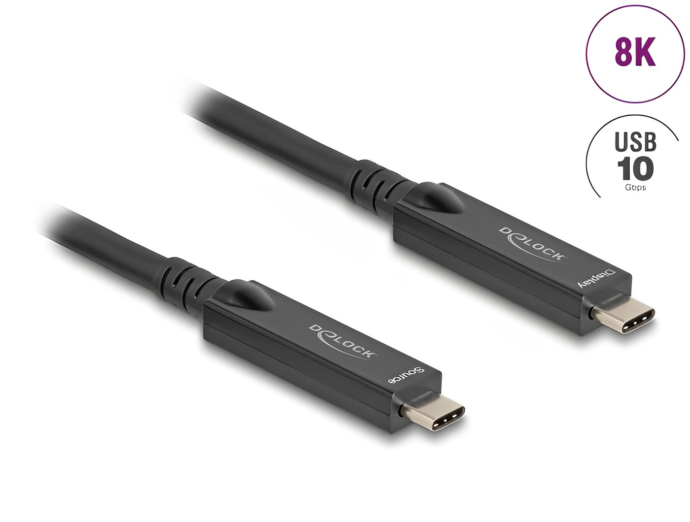 Delock Active Optical USB-C™ 8K Video + Data + PD Cable 3 m - delock.israel