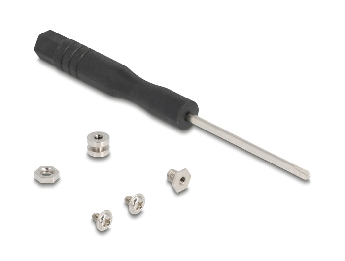 מתאם זה מבית Delock גרמניה ממיר חריץ M.2 מסוג Key A או Key E לחריץ מסוג Key M