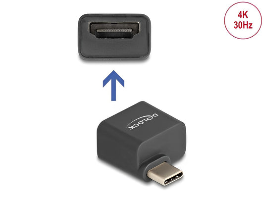 Delock Mini Adapter USB Type-C™ male to HDMI female (DP Alt Mode) 4K - delock.israel