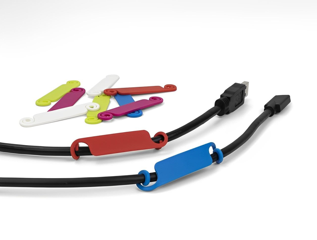 Delock Cable Marker set 10 pieces assorted colours - delock.israel