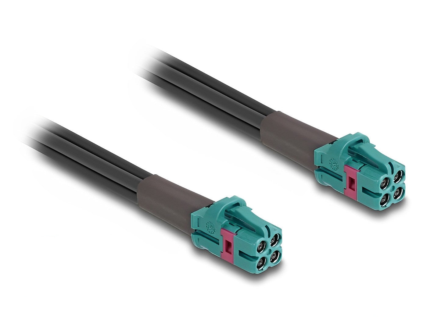 כבל FAKRA מבית Delock גרמניה מתאים לחיבור רכיבים בטכנולוגיה אלקטרונית וכן רכיבים אלקטרוניים בכלי רכב