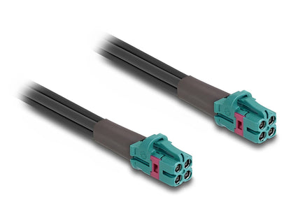 כבל FAKRA מבית Delock גרמניה מתאים לחיבור רכיבים בטכנולוגיה אלקטרונית וכן רכיבים אלקטרוניים בכלי רכב