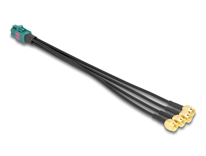 Delock Cable Mini FAKRA Z jack quad to 4 x SMA plug - delock.israel