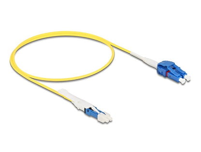 Delock Optical Fiber Cable CS male to LC Duplex singlemode G657A2 / OS2 Uniboot 0.5 m - delock.israel