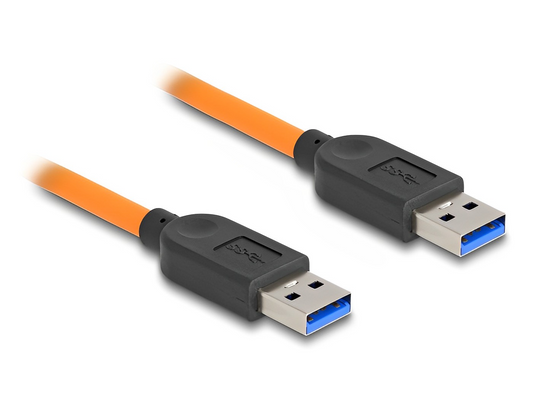 כבל צילומים USB-A 5Gbps ז/ז עבור tethered shooting אורך 1 מטר - delock.israel