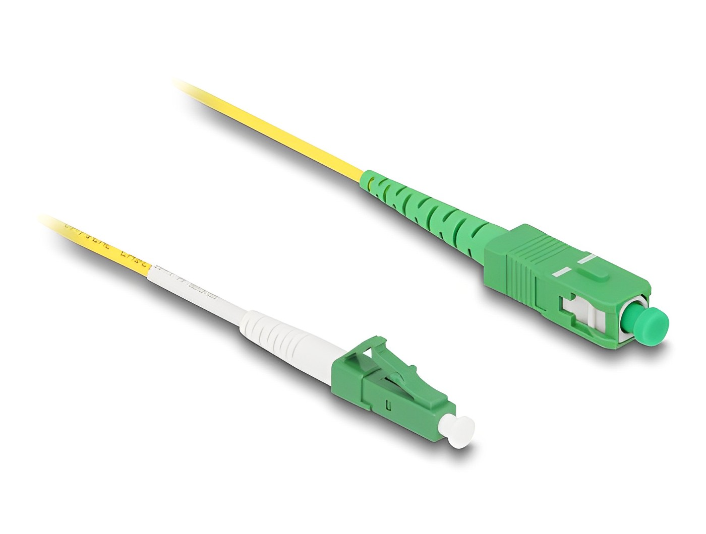 Delock Cable Optical Fibre LC-APC to SC-APC Simplex Singlemode OS2 - delock.israel