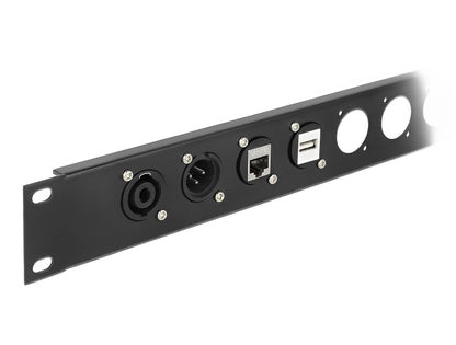 מחבר HDMI-A נ/נ עם מכסה מגן מפני אבק ומים IP67 להתקנה בפאנל מסדרה D - delock.israel