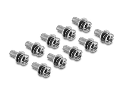 סט 3 מאווררים קירור Delock 230 V AC עם מסנן אבק | מידות 418×180×84 מ"מ | צבע לבן