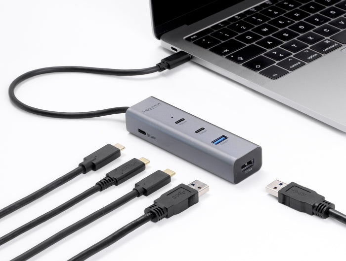 רכזת USB 5Gbps האיכותית מבית Delock גרמניה