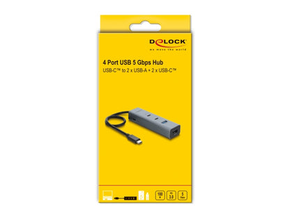 רכזת USB 5Gbps האיכותית מבית Delock גרמניה