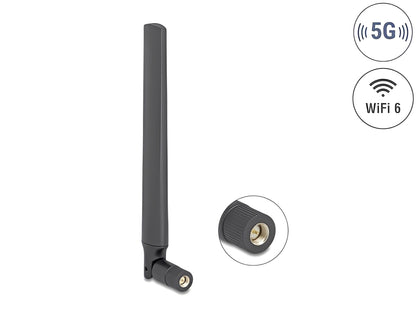 אנטנה איכותית בתקן 5G מבית Delock גרמניה מאפשרת שימוש בתדרי 5G שונים בתוך מבנים