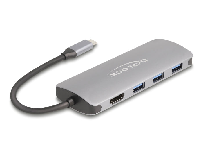 רכזת USB-C 5Gbps האיכותית מבית Delock גרמניה מציעה חיבור של מחשבים, טאבלטים או סמארטפונים עם USB-C למסכי HDMI ברזולוציה של 4K @ 60Hz.
כולל חיבור של עד 3 התקני USB-A ו-4 התקני USB-C עם תמיכה בהעברת נתונים ובטעינה בהספק של עד 90W (Power Delivery)