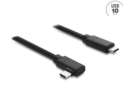כבל USB-C 10Gbps Active Optical Cable (AOC) מתקדם מבית DELOCK גרמניה המשלב סיבים אופטיים עם מוליכי נחושת