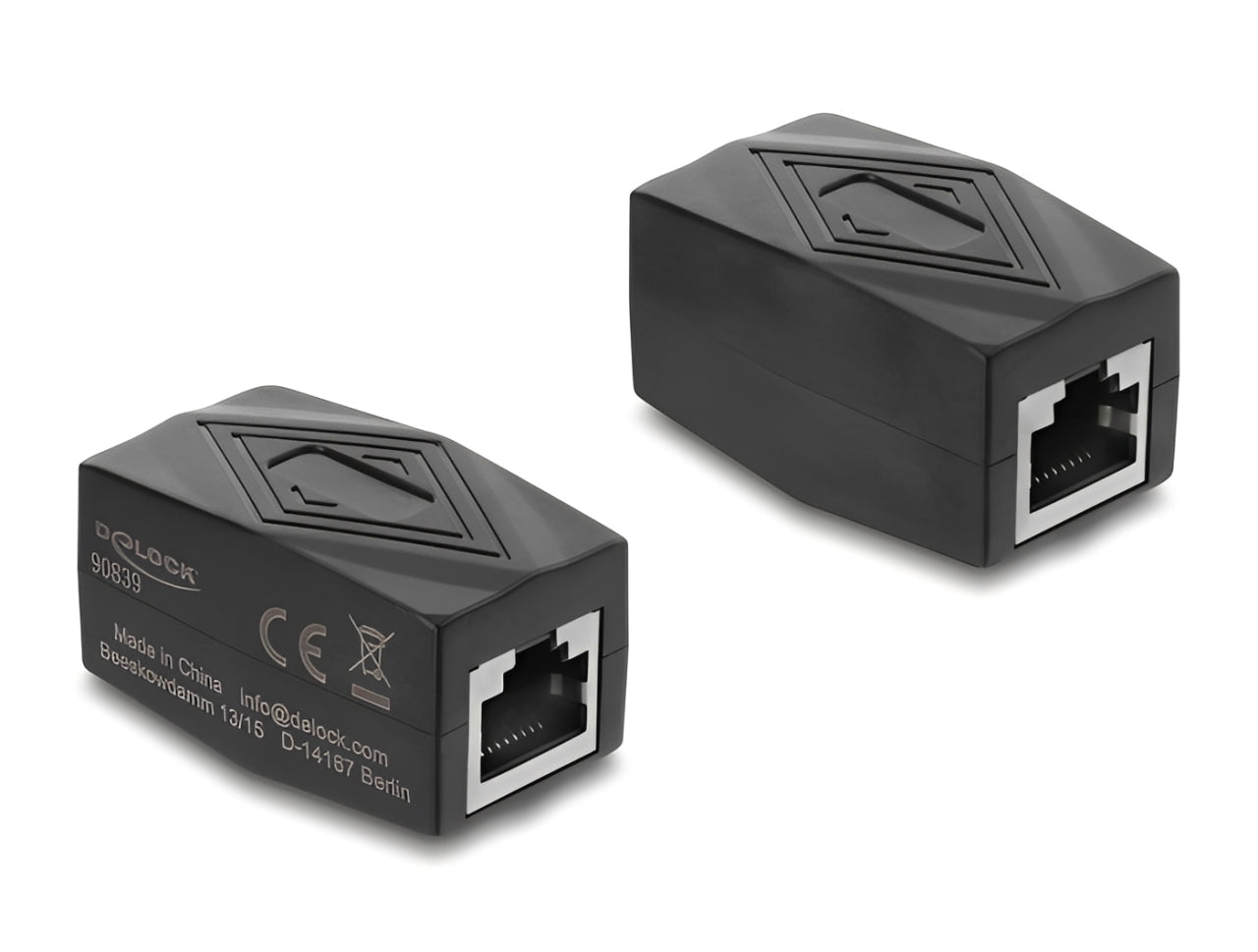 מופה RJ50 מבית Delock גרמניה זה פתרון פשוט ואמין לחיבור או להארכה של שני כבלי RJ50