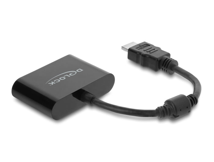 מתאם תצוגה של Delock מאפשר חיבור מסך USB-C התומך DisplayPort Alt Mode למכשבים PC או MacBook עם יציאת HDMI