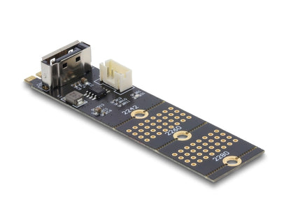 מתאם זה מבית Delock גרמניה ממיר את ממשק M.2 לממשק SATA ‏7-פין