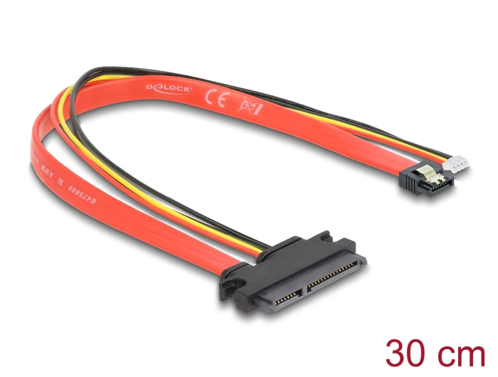 מתאם זה מבית Delock גרמניה ממיר את ממשק M.2 לממשק SATA ‏7-פין