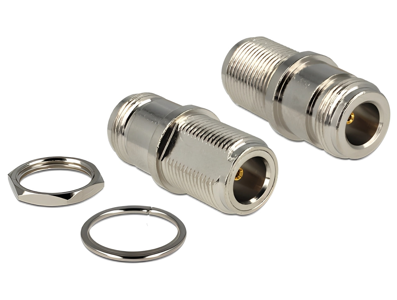 מתאם לכבל האנטנה מבית Delock גרמניה מתאים לחיבור רכיבים בתחום טכנולוגיית תדרי רדיו