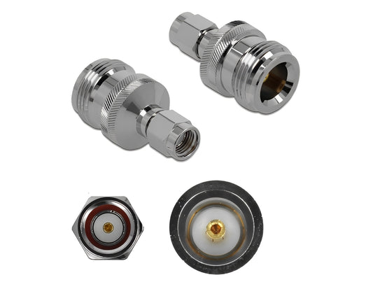 מתאם לכבל האנטנה מבית Delock גרמניה מתאים לחיבור רכיבים בתחום טכנולוגיית תדרי רדיו