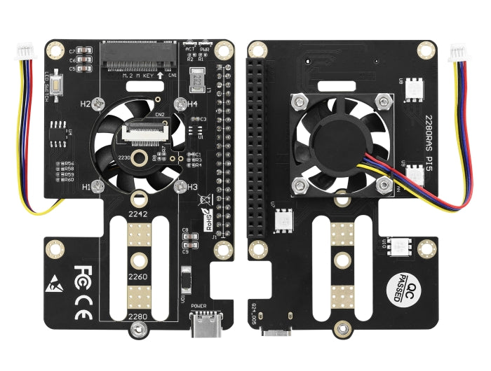 מתאם זה מבית Delock גרמניה מרחיב את כרטיס פיתוח ה-Raspberry Pi 5 בחריץ M.2 NVMe אחד