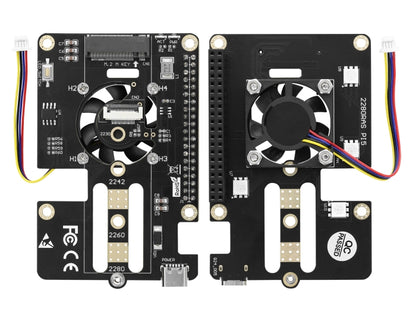 מתאם זה מבית Delock גרמניה מרחיב את כרטיס פיתוח ה-Raspberry Pi 5 בחריץ M.2 NVMe אחד