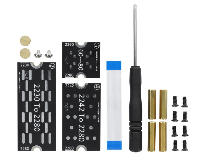 מתאם זה מבית Delock גרמניה מרחיב את כרטיס פיתוח ה-Raspberry Pi 5 בחריץ M.2 NVMe אחד