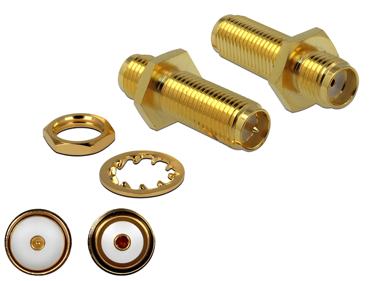 מתאם לכבל האנטנה מבית Delock גרמניה מתאים לחיבור רכיבים בתחום טכנולוגיית תדרי רדיו