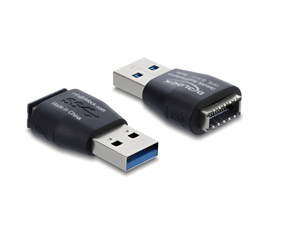 מתאם USB 10Gbps מבית DELOCK גרמניה מאפשר חיבור בין מארזי מחשב מודרניים ללוחות אם ישנים יותר