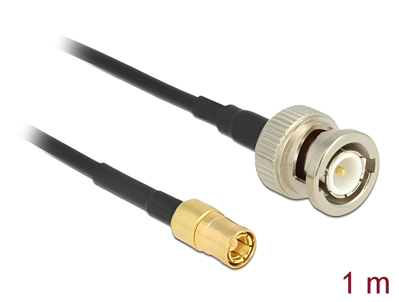כבל אנטנה RG-174 מבית Delock גרמניה משמש לחיבור ציוד בתחום תדרי הרדיו (RF) או מדידות