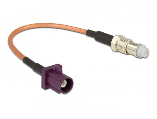 כבל האנטנה מבית Delock גרמניה מתאים לחיבור רכיבים בתחום טכנולוגיית תדרי רדיו