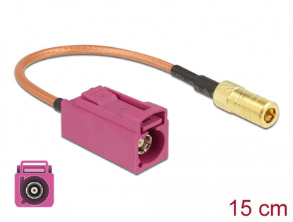 כבל האנטנה מבית Delock גרמניה מתאים לחיבור רכיבים בתחום טכנולוגיית תדרי רדיו