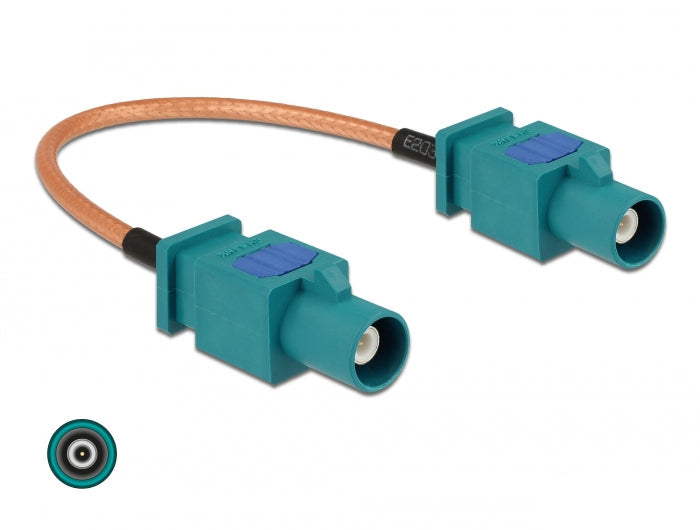 כבל האנטנה מבית Delock גרמניה מתאים לחיבור רכיבים בתחום טכנולוגיית תדרי רדיו