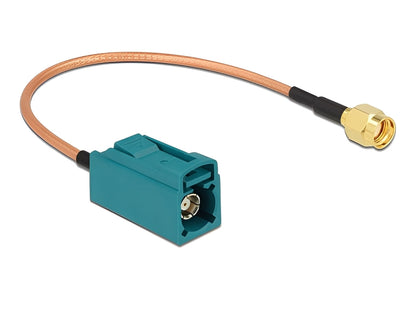 כבל האנטנה מבית Delock גרמניה מתאים לחיבור רכיבים בתחום טכנולוגיית תדרי רדיו