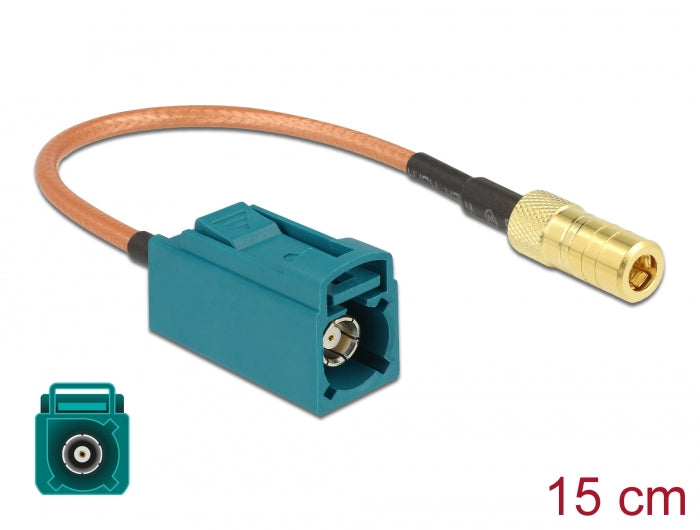 כבל האנטנה מבית Delock גרמניה מתאים לחיבור רכיבים בתחום טכנולוגיית תדרי רדיו