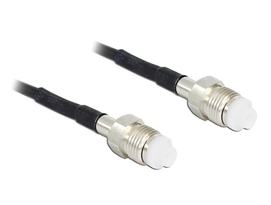 כבל האנטנה מבית Delock גרמניה מתאים לחיבור רכיבים בתחום טכנולוגיית תדרי רדיו