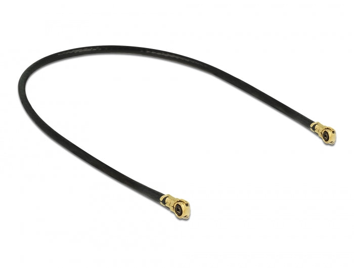 כבל האנטנה מבית Delock גרמניה המבוסס על כבל מסוג Coaxial 1.13 מתאים לחיבור רכיבים בתחום טכנולוגיית תדרי רדיו