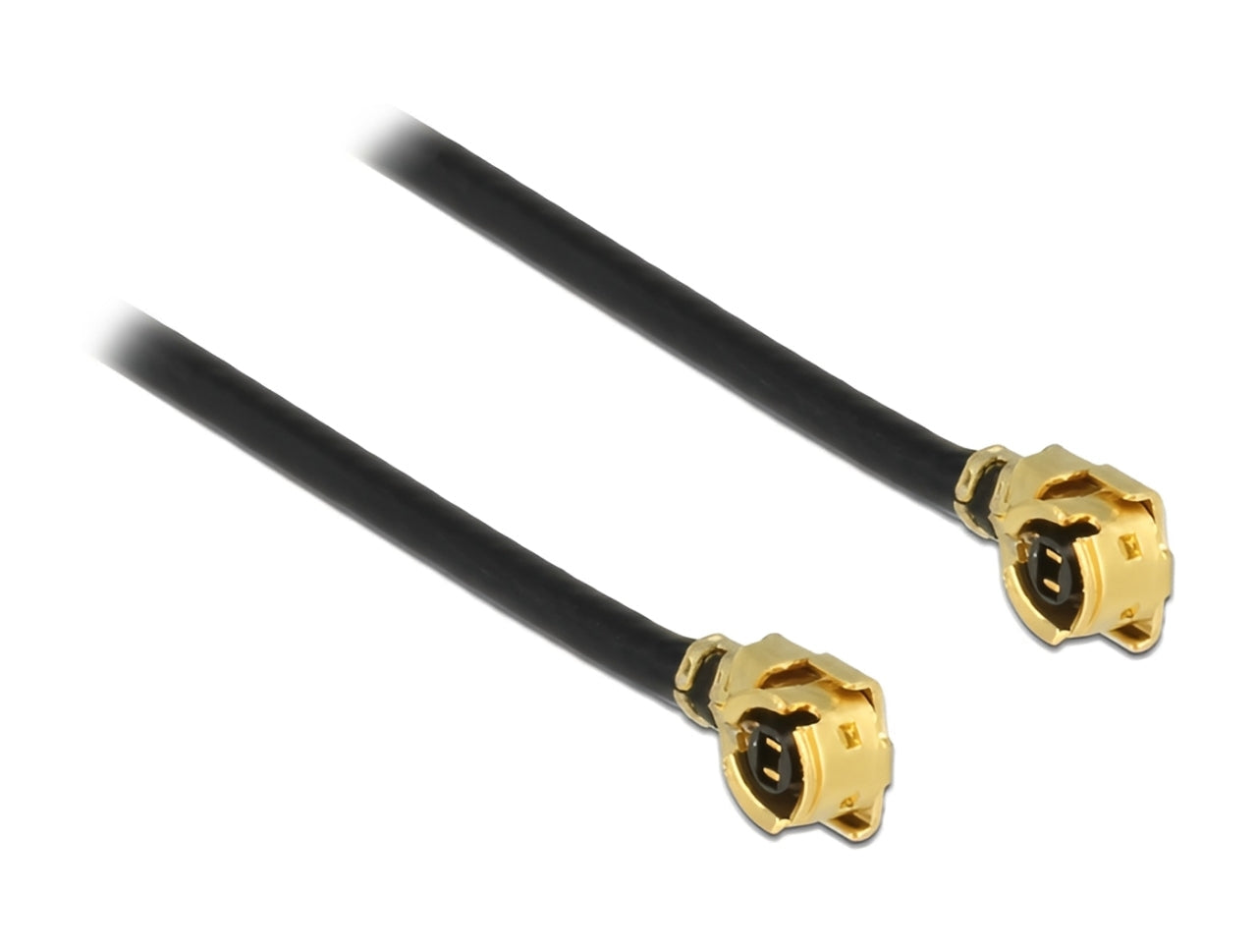 כבל האנטנה מבית Delock גרמניה המבוסס על כבל מסוג Coaxial 1.13 מתאים לחיבור רכיבים בתחום טכנולוגיית תדרי רדיו