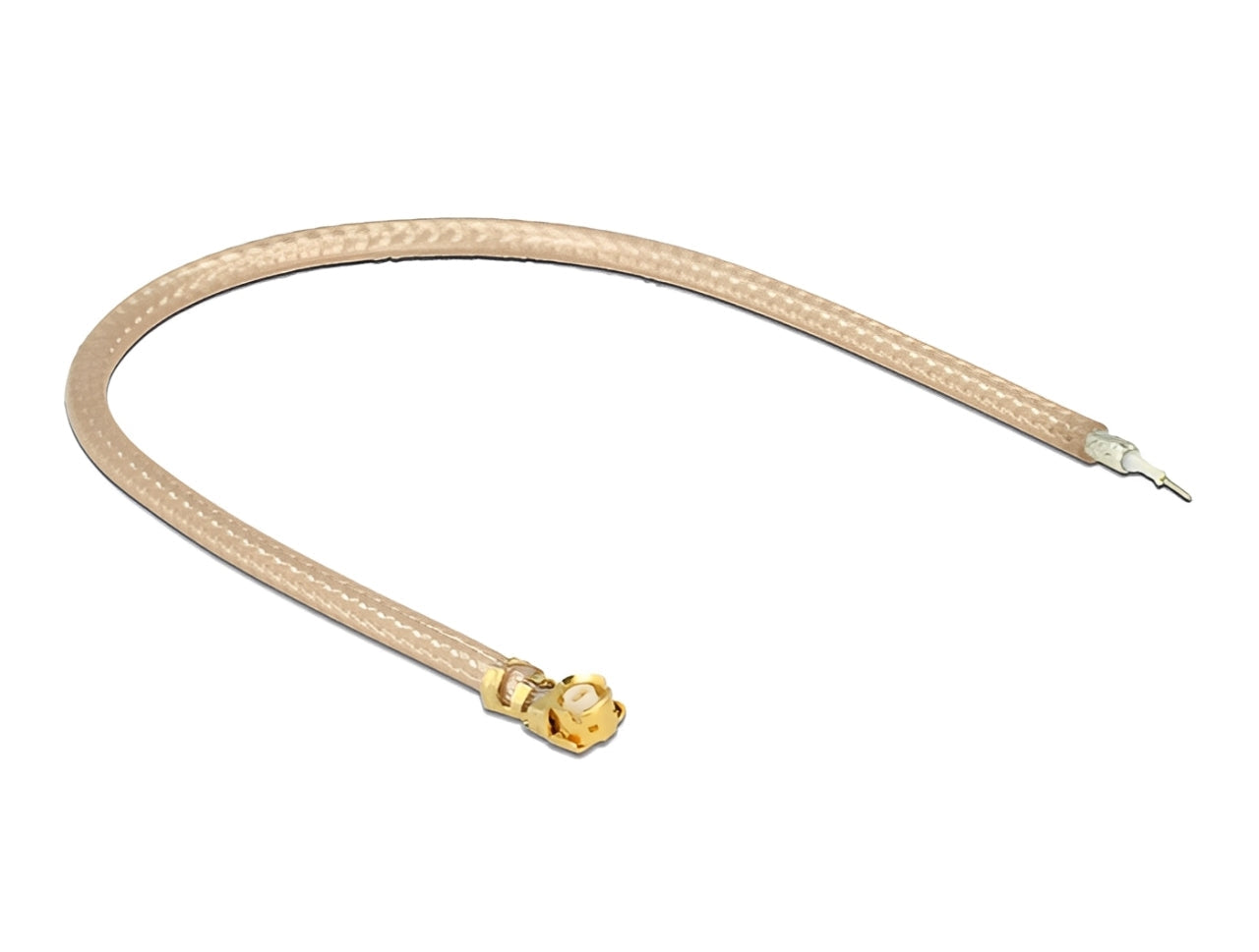 כבל האנטנה מבית Delock גרמניה המבוסס על כבל מסוג RG-178 מתאים לחיבור רכיבים בתחום טכנולוגיית תדרי רדיו