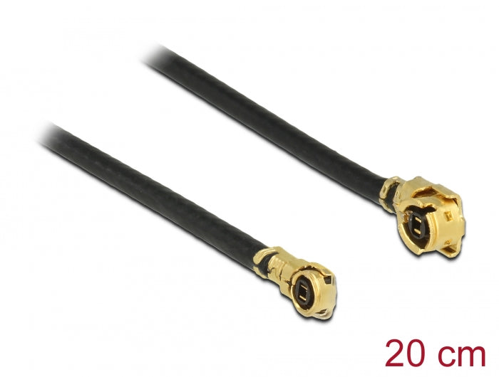 כבל האנטנה מבית Delock גרמניה המבוסס על כבל מסוג Coaxial 1.13 מתאים לחיבור רכיבים בתחום טכנולוגיית תדרי רדיו 